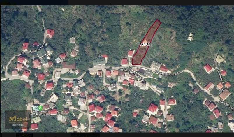 HİSARÜSTÜ KÖY MERKEZİ YOLU CEPHELİ BAHÇE